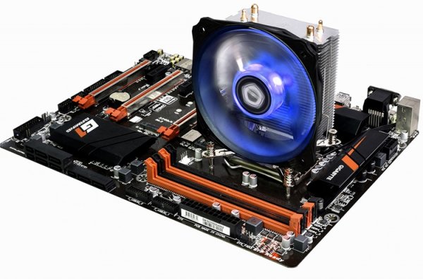 Кулер ID-Cooling SE-912i с синей или красной подсветкой рассчитан на чипы Intel - «Новости сети»
