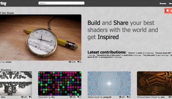 WWW: Shadertoy — редактор шейдеров, который работает в браузере - «Новости»