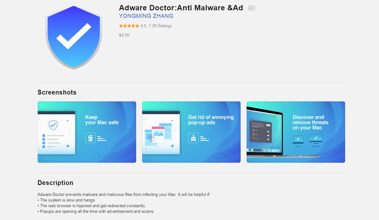 Удалить store. Malware Doctor.