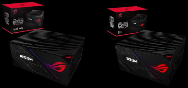 Блоки питания ASUS ROG Thor рассчитаны на самые мощные видеокарты - «Новости сети»
