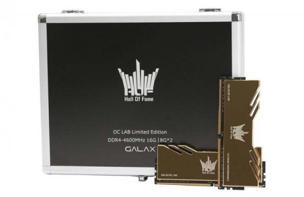Galax HOF Extreme OC Lab Edition DDR4-4600: комплект памяти для игрового ПК - «Новости сети»