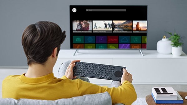 Клавиатура Logitech K600 предназначена для интернет-телевизоров - «Новости сети»