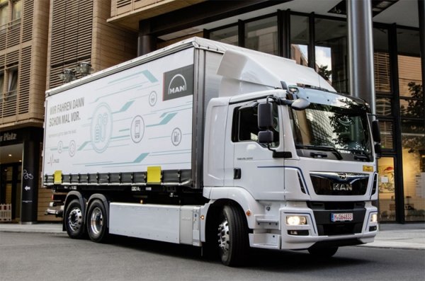 В Австрии начинаются испытания электрических грузовиков MAN eTrucks - «Новости сети»