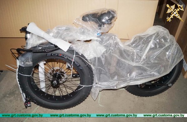 В Беларусь попытались незаконно ввезти электрические велосипеды на 50 тысяч долларов - «Интернет и связь»