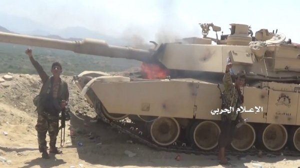 Видеофакт. Йеменские повстанцы уничтожили M1A2S Abrams - «Интернет и связь»