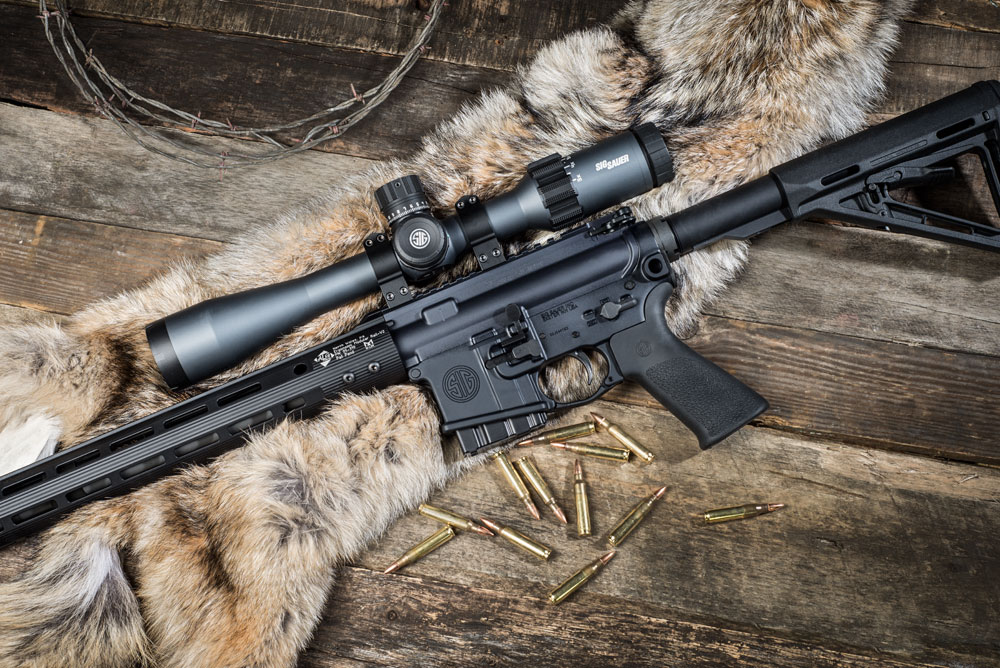 Известная фирма Sig Sauer выпускает собственную версию AR-15, которая назыв...