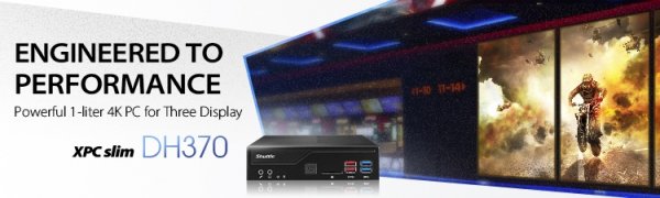 Shuttle XPC slim DH370: неттоп с процессором Intel Coffee Lake-S - «Новости сети»