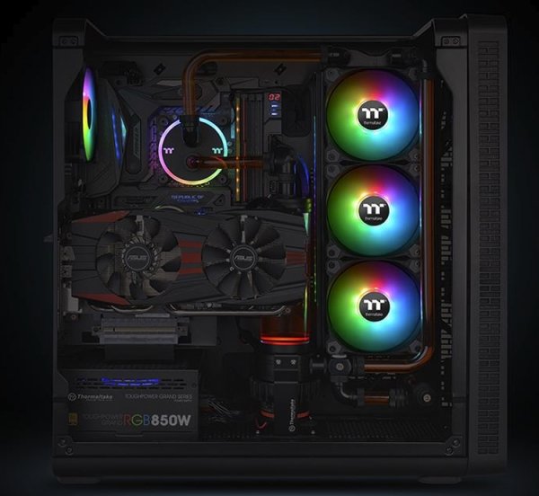 Thermaltake Pure 12/14 ARGB: комплекты вентиляторов для СЖО - «Новости сети»