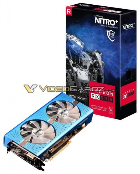 Видеокарта Sapphire Radeon RX 590 Nitro+ Special Edition в фотографиях - «Новости сети»