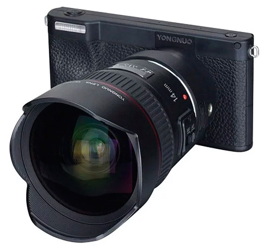 Yongnuo YN450: беззеркальная камера с «начинкой» от смартфона и поддержкой объективов Canon EF - «Новости сети»