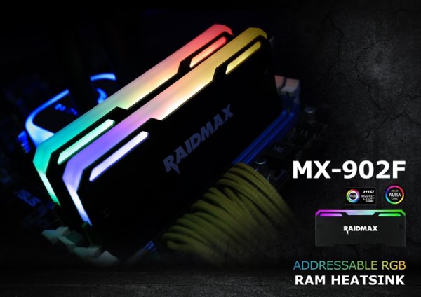Raidmax MX-902F: подсветка и охлаждение для модулей оперативной памяти - «Новости сети»