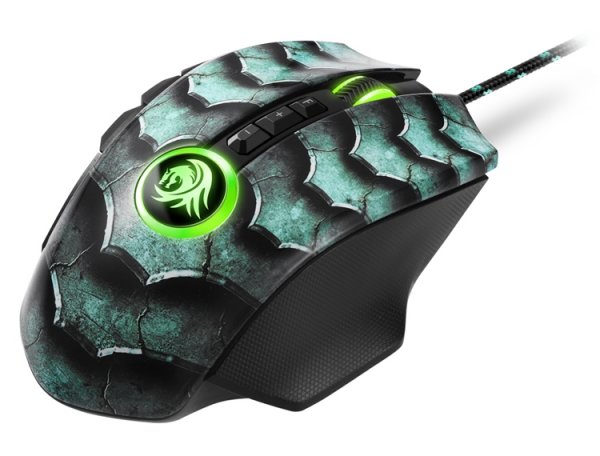 Sharkoon Drakonia II: мышь с необычным «чешуйчатым» дизайном - «Новости сети»