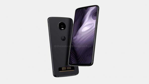 Moto Z4 Play получит каплевидный вырез и контакты для Moto Mod - «Новости сети»