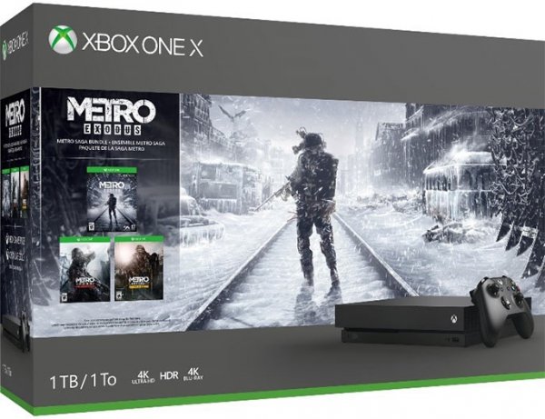 Xbox One X получит комплект с трилогией Metro - «Новости сети»