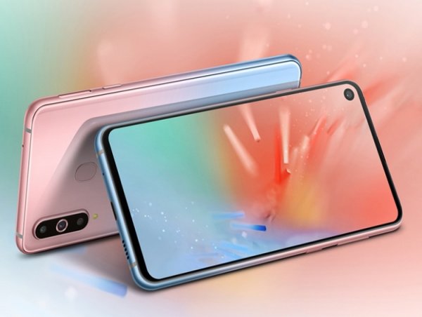 Смартфон Samsung Galaxy A8s предстал в градиентном исполнении Unicorn Pink - «Новости сети»