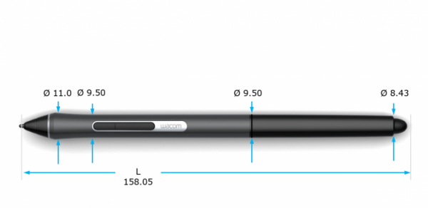 Wacom начала выпуск тонкого цифрового пера Pro Pen slim - «Новости сети»