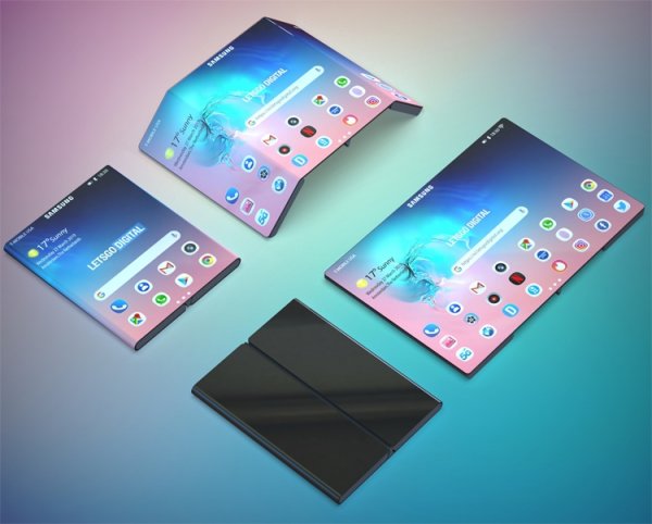 По стопам Xiaomi: Samsung проектирует смартфон двойного сложения - «Новости сети»
