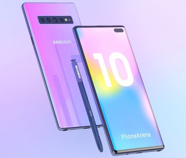 Samsung Galaxy Note 10 на концепт-рендерах: каким будет облик нового фаблета - «Новости сети»