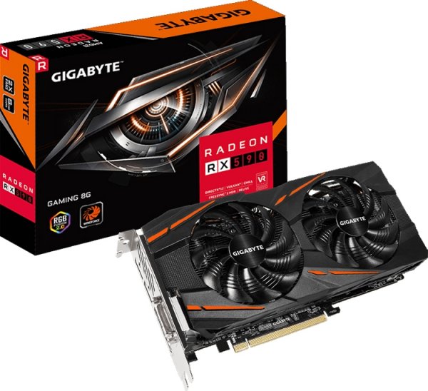 Видеокарта GIGABYTE Radeon RX 590 Gaming 8G получила подсветку RGB Fusion - «Новости сети»