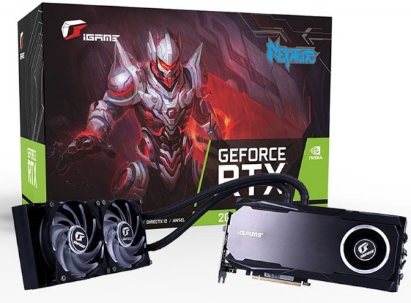 Colorful iGame GeForce RTX 2080 Ti Neptune OC: видеокарта с жидкостным охлаждением - «Новости сети»