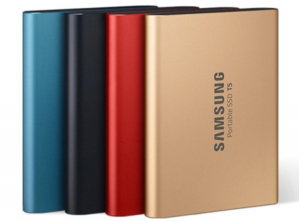 Карманные SDD-накопители Samsung T5 предстали в ярких цветах - «Новости сети»