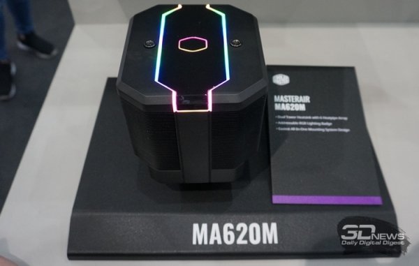 Computex 2019: новые воздушные и жидкостные системы охлаждения на стенде Cooler Master - «Новости сети»