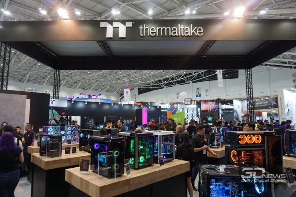 Репортаж со стенда Thermaltake на выставке Computex 2019 - «Новости сети»