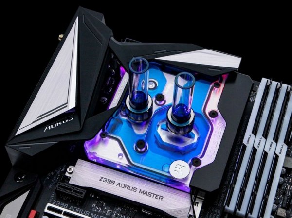 EKWB представила процессорный водоблок для материнских плат Aorus Z390 Master и Ultra - «Новости сети»