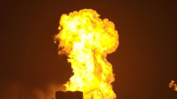 Ракета SpaceX Starhopper превратилась в огненный шар во время теста - «Новости сети»