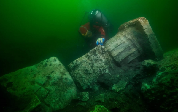В дельте Нила обнаружен древний подводный храм с сокровищами  - «Интернет и связь»