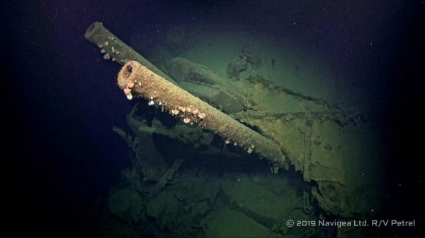 Фотофакт. На морском дне нашли японский крейсер, погибший со 192 моряками в 1944 году  - «Интернет и связь»