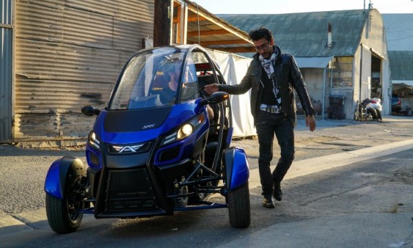 Трёхколёсный электромобиль Arcimoto SRK поступил в продажу - «Новости сети»