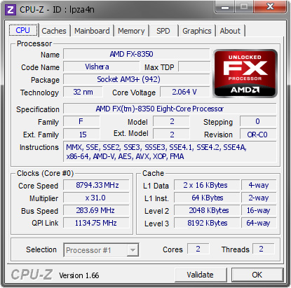 AMD FX-8350 на частоте 8794 МГц: история забытого рекорда - «Новости сети»