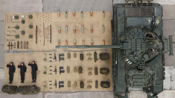 Белорусские танкисты выложили свой инвентарь для международного флешмоба  - «Интернет и связь»