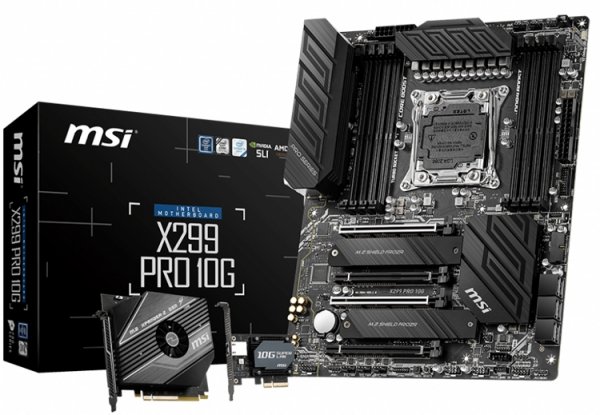 Платы MSI X299 Pro 10G и X299 Pro рассчитаны на процессоры Intel Core X-Series - «Новости сети»