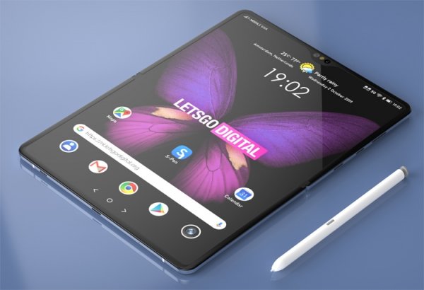 Samsung размышляет над гибким смартфоном с поддержкой пера S Pen - «Новости сети»