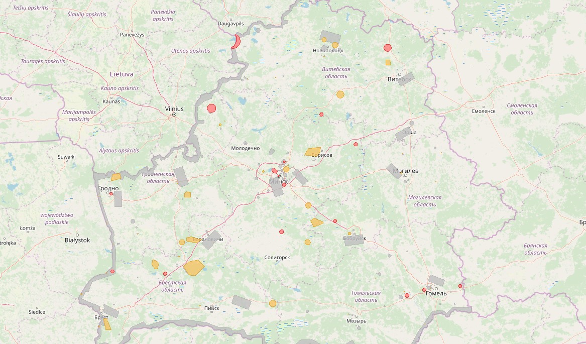 Карта дронов онлайн в реальном времени