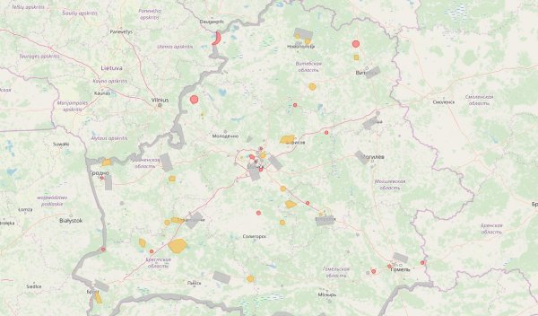 Посмотрите на новую карту зон, где ваш беспилотник могут сбить  - «Интернет и связь»