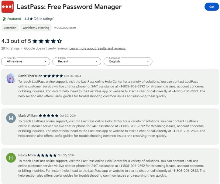 Пользователей LastPass атаковала фальшивая техподдержка - «Новости»