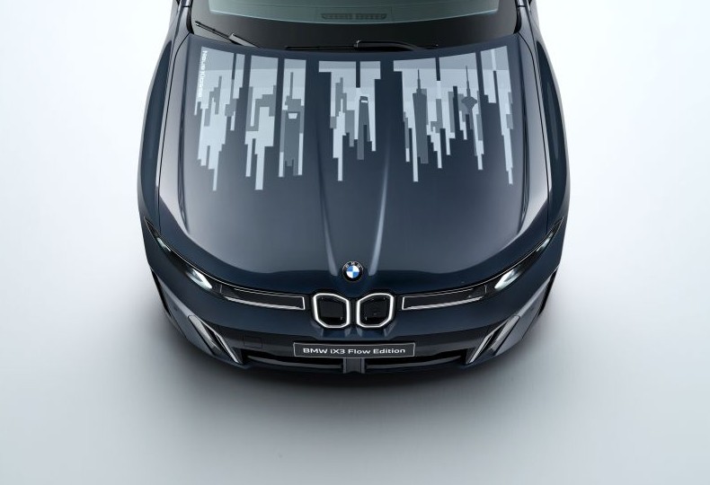 BMW iX3 Flow Edition показала капот, который меняет окраску при помощи технологии «электронных чернил» - «Новости сети»