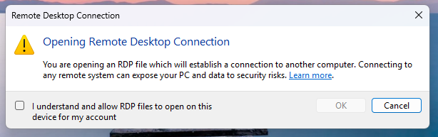 В Windows появилась защита от вредоносных файлов .rdp - «Новости»